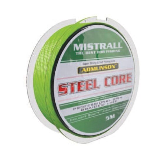 Mistrall pletená šňůra s ocelovým jádrem Admuson Steel Core Nosnost: 10