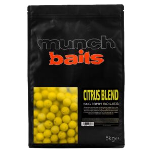 Munch Baits Boilie Visual Range Citrus Blend - 18mm  5kg