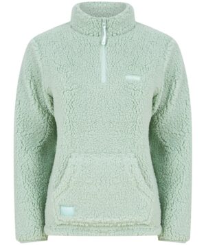 Navitas Mikina Womens Sherpa Pullover Light Green Velikost: S