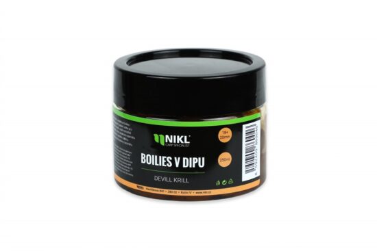 Nikl Boilies v Dipu 18+20mm 250g Hmotnost: 250g