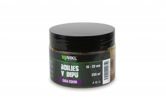 Nikl Boilies v Dipu Giga Squid 250g Hmotnost: 250g