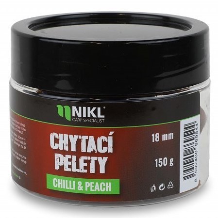 Nikl Chytací Pelety Chilli & Peach 150 g Hmotnost: 150g