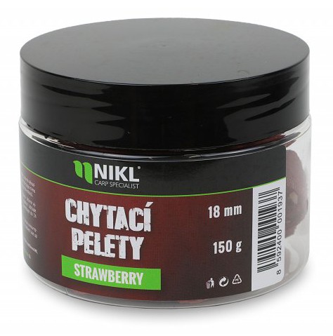 Nikl Chytací Pelety Strawberry 150g Průměr: 10mm