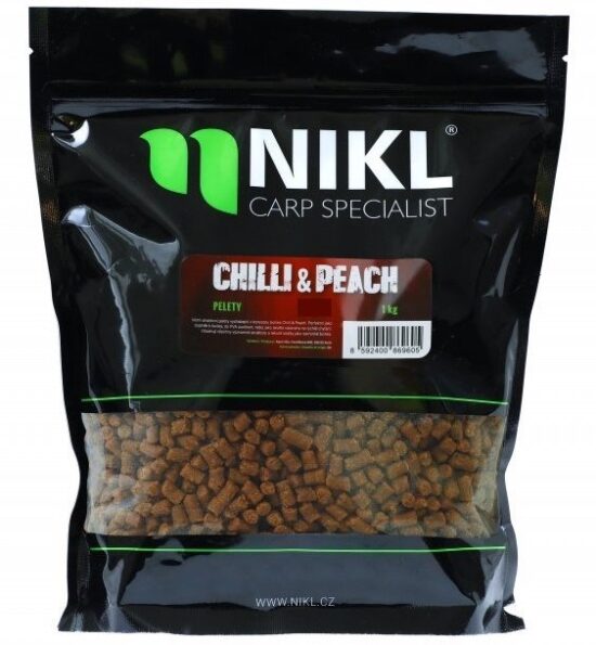 Nikl Pelety Chilli & Peach 1kg Varianta: S Dírkou