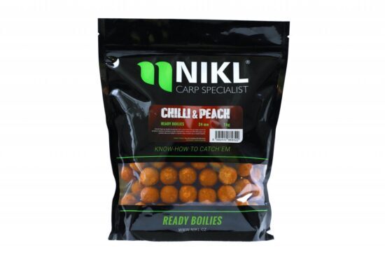 Nikl Ready Boilie Chilli & Peach Hmotnost: 1kg