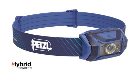 Petzl Čelovka Tikka Core - Modrá