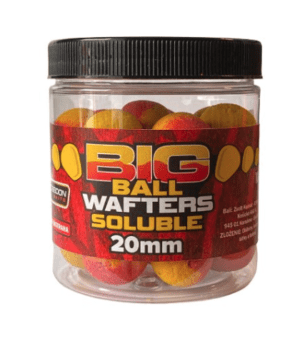 Poseidon Baits Neutrálně Vyvážená Nástraha Big Ball Wafters Soluble Mango Chili 100g Průměr: 20mm