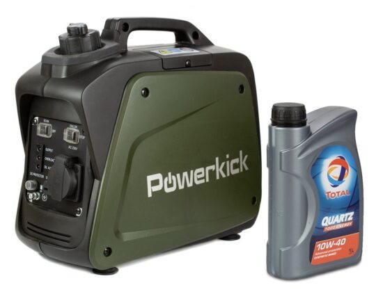 Powerkick Elektrocentrála Generator 800 +1l oleje Zdarma!