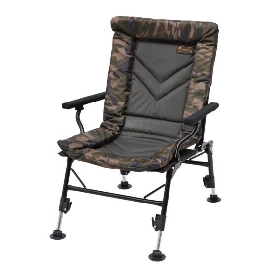 Prologic Křeslo Avenger Comfort Camo Chair W/Armrests & Covers