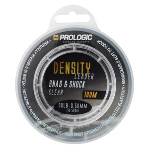 Prologic Šokový Vlasec Density Snag Shock Leader Clear 100 m Nosnost: 13