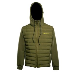 RidgeMonkey Bunda APEarel Dropback Heavyweight Zip Jacket Green Velikost: L