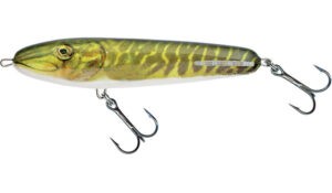 Salmo Potápivý Wobler SWEEPER  SINKING - 10 cm Barva: Real Pike