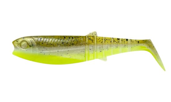 Savage Gear Gumová Nástraha Cannibal Shad Green Pearl Yellow Hmotnost: 9g