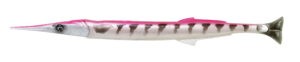 Savage Gear Gumová Nástraha Jehlice SG 3D Line Thru Needlefish Pulsetail 2+1 30cm 66g Varianta: Pink Barra