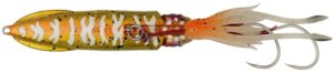 Savage Gear Nástraha Swimsquid Inchiku Orange Gold Glow Délka: 9