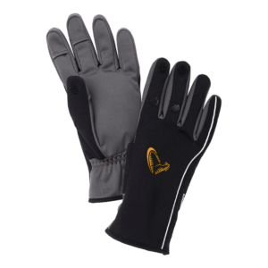 Savage Gear Rukavice Softshell Winter Glove Black Velikost: L