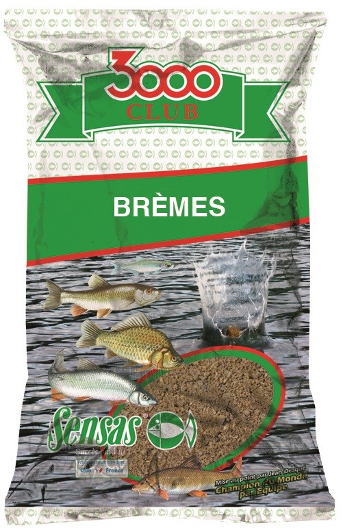 Sensas Krmení 3000 Club 1kg Příchuť: Bremes (cejn)