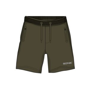 Sonik Kraťasy Green Fleece Shorts - M