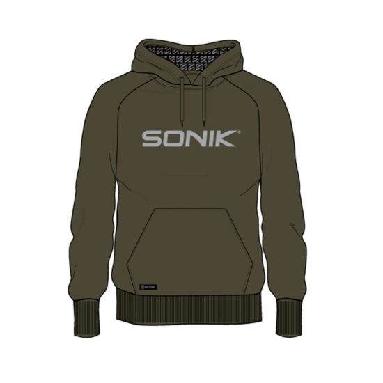 Sonik Mikina Hoody Green - XXL