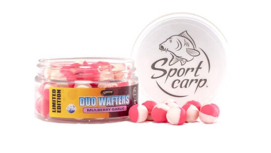 Sportcarp Neutrálně Vyvážené Nástrahy Duo Wafters Mulberry Garlic 100ml Průměr: 11mm