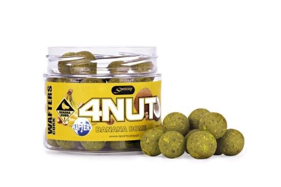 Sportcarp Neutrálně Vyvážené Nástrahy Wafters Cork 4Nut Banana Bomb 20 mm Průměr: 20mm