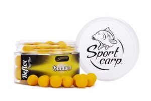 Sportcarp Plovoucí Boilies Reflex PoP-Up Banana 150ml Průměr: 15mm