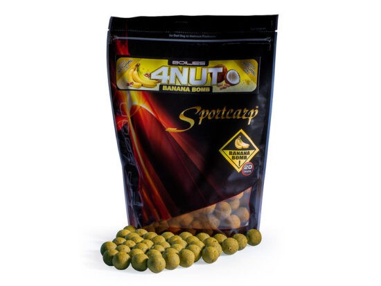 Sportcarp boilies 4NUT Banana Bomb 1 kg Hmotnost: 1kg