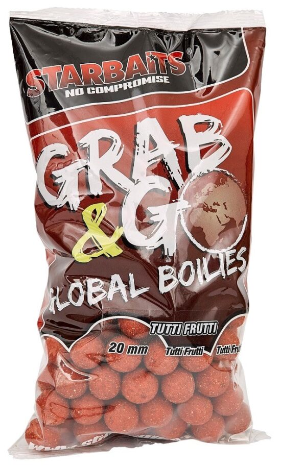 Starbaits Boilie Grab & Go Global Boilies Tutti Frutti 20 mm Hmotnost: 2