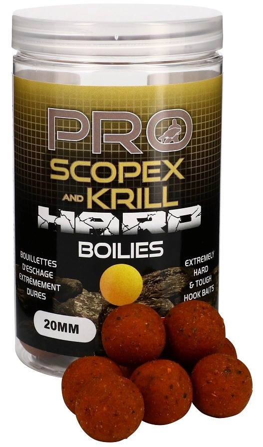 Starbaits Boilie Hard Baits Scopex Krill 200 g Hmotnost: 200g