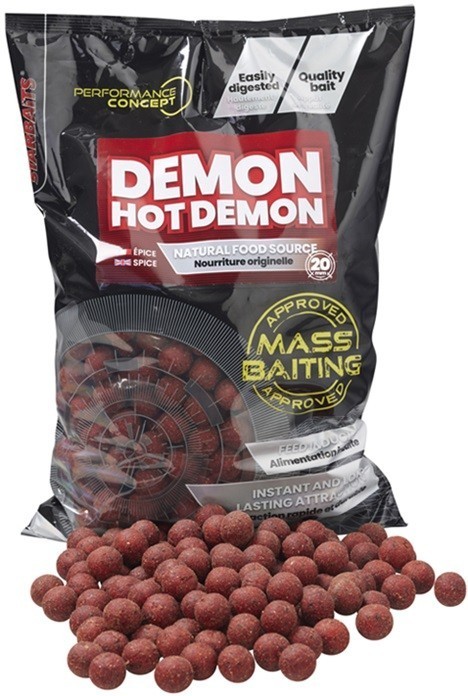 Starbaits Boilies Mass Baiting Hot Demon 3kg Hmotnost: 3kg