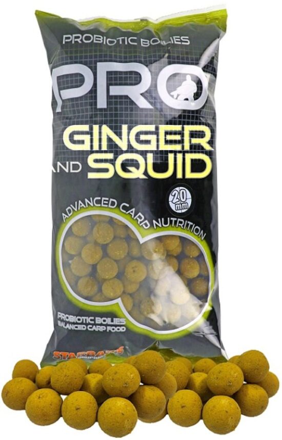 Starbaits Boilies Pro Ginger Squid 2kg - 14mm