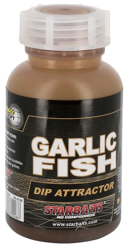 Starbaits Dip 200ml Příchuť: Garlic Fish