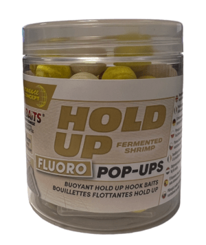 Starbaits Plovoucí Boilie Hold Up Fermented Shrimp Fluo 80g Hmotnost: 80g