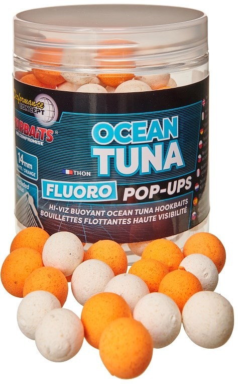 Starbaits Plovoucí Boilie Ocean Tuna Fluo 80 g Hmotnost: 80g