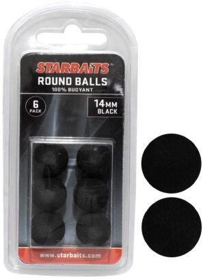 Starbaits Plovoucí Kulička Round Balls 14mm 6ks Varianta: Černá