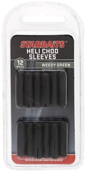 Starbaits Převleky Heli Chod Sleeves 12ks Barva: Zelená