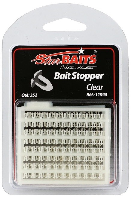 Starbaits Zarážky Bait Stopper 352ks Varianta: Průhledná