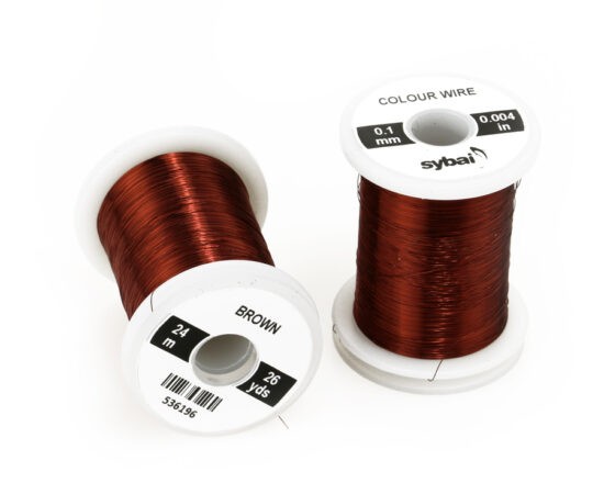 Sybai Drátek Colour Wire Brown Průměr: 0