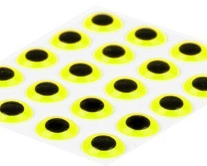 Sybai Epoxidové Oči 3D Epoxy Eyes Fluo Yellow Průměr: 2