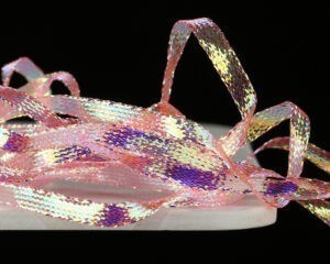 Sybai Hřbítková Stuha Mirage Braidback Black Light Pink 3