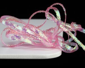 Sybai Hřbítková Stuha Pearl Braidback Black Light Pink 2