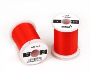 Sybai Nit UVR Thread Hot Red