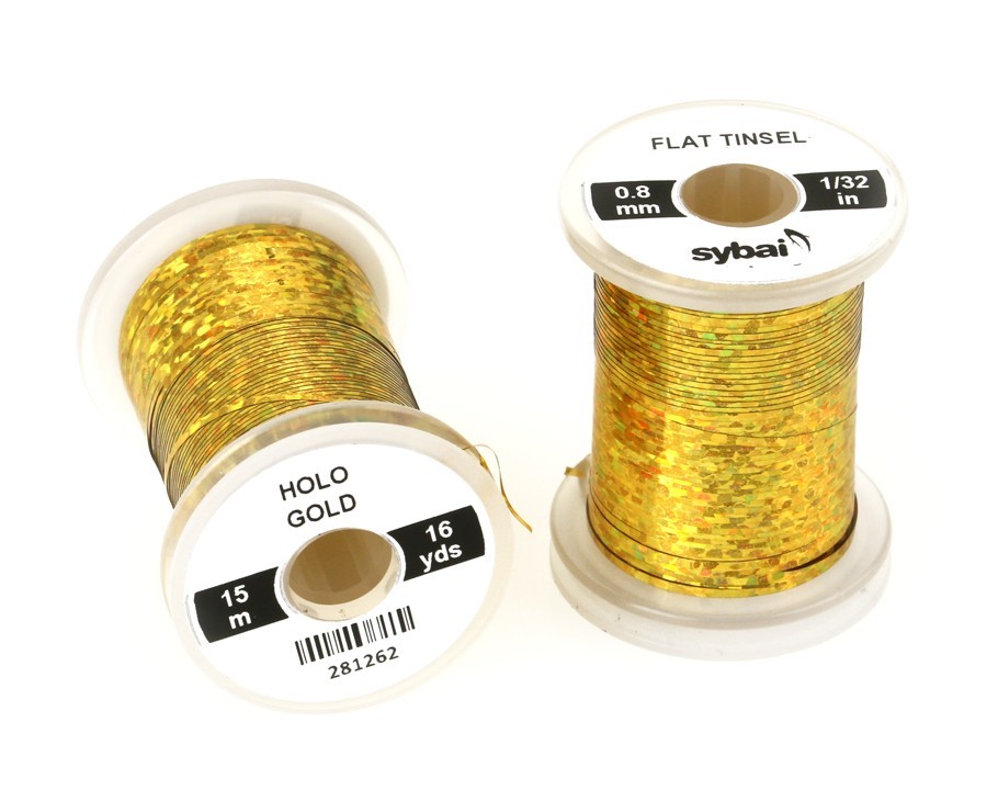 Sybai Plochá Lametka Flat Tinsel Gold Yellowish 0