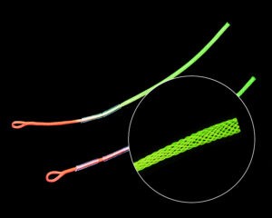 Sybai Rychlospojka Braided Loop Connectors Plus Micro Fluo Yellow Orange