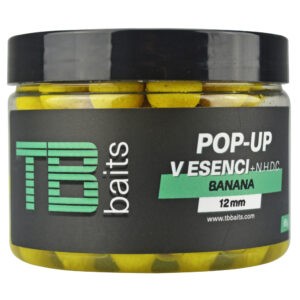 TB Baits Plovoucí Boilie Pop-Up Banana + NHDC 65g Průměr: 12mm