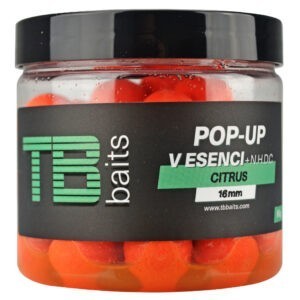 TB Baits Plovoucí Boilie Pop-Up Orange Citrus + NHDC 65g Průměr: 12mm