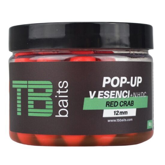 TB Baits Plovoucí Boilie Pop-Up Red Crab + NHDC 65g Hmotnost: 65g