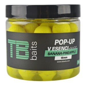 TB Baits Plovoucí Boilie Pop-Up Yellow Banana Pineapple + NHDC 65g Průměr: 12mm