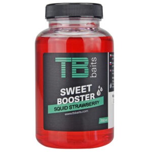 TB Baits Sweet Booster Squid Strawberry Objem: 250ml