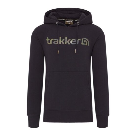 Trakker Mikina CR Logo Hoody Black Camo - L